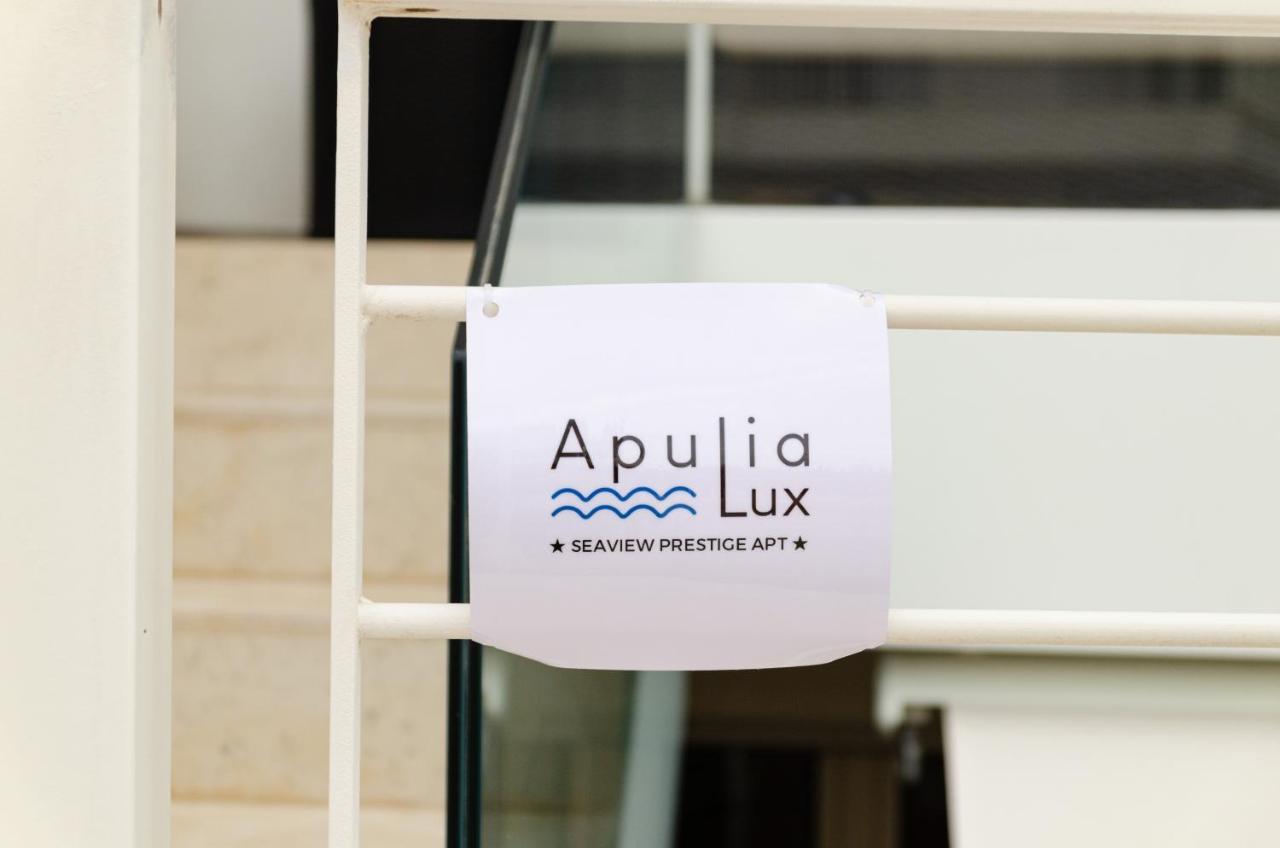 Apulialux Seaview Prestige Apt / Jacuzzi + Parking Leilighet Polignano a Mare Eksteriør bilde
